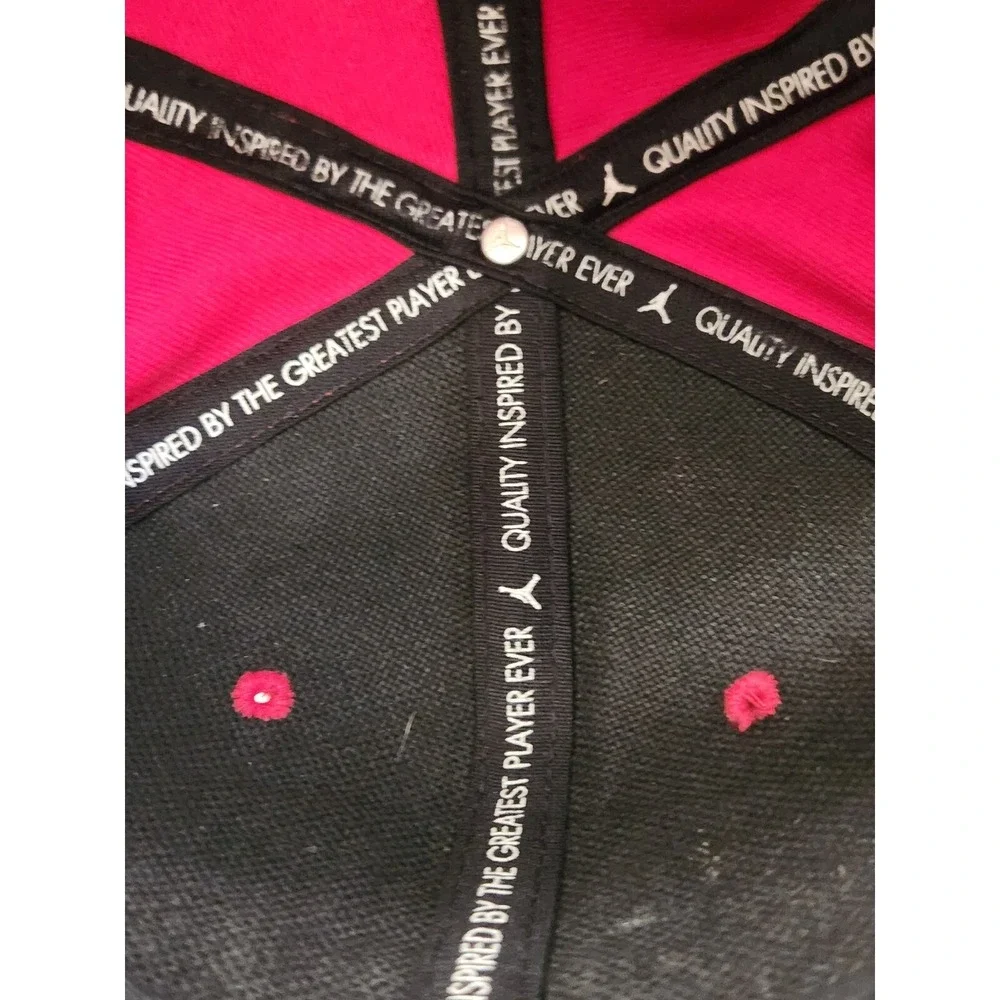 Air Jordan Hat Youth Red Snapback Cap‎ Basketball Logo